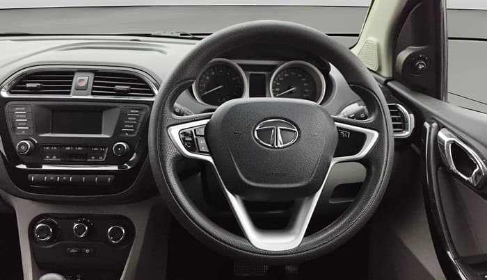 2017 Tata Tiago XZA PETROL, Petrol, Automatic, 27,361 km, Steering Wheel Close Up