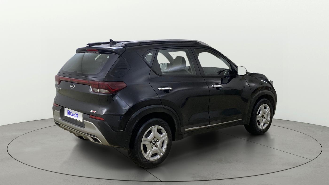 2021 KIA SONET HTX 1.0 IMT, Petrol, Manual, 53,945 km, Right Back Diagonal
