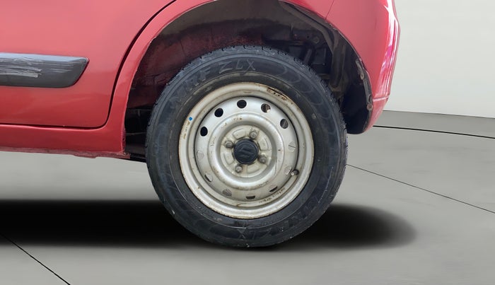 2014 Maruti Wagon R 1.0 LXI, Petrol, Manual, 93,275 km, Left Rear Wheel