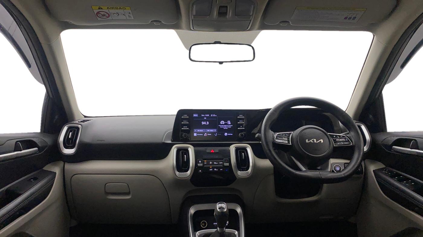 2021 KIA SONET HTX 1.0 IMT, Petrol, Manual, 78,600 km, Dashboard