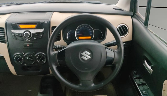 2018 Maruti Wagon R 1.0 VXI, Petrol, Manual, 42,943 km, Steering Wheel Close Up