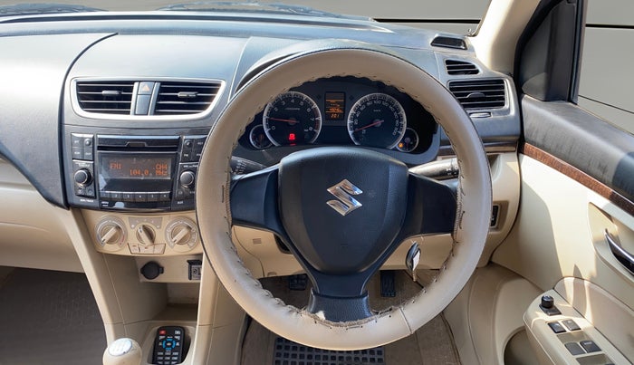 2016 Maruti Swift Dzire VXI, Petrol, Manual, 49,000 km, Steering Wheel Close Up