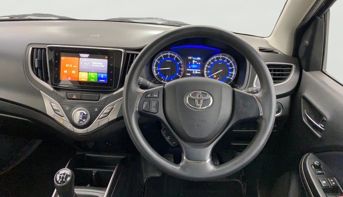 2021 Toyota Glanza G, Petrol, Manual, 23,463 km, Steering Wheel Close Up