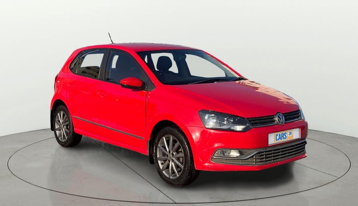 2019 Volkswagen Polo HIGHLINE PLUS 1.0, Petrol, Manual, 1,23,914 km, Right Front Diagonal
