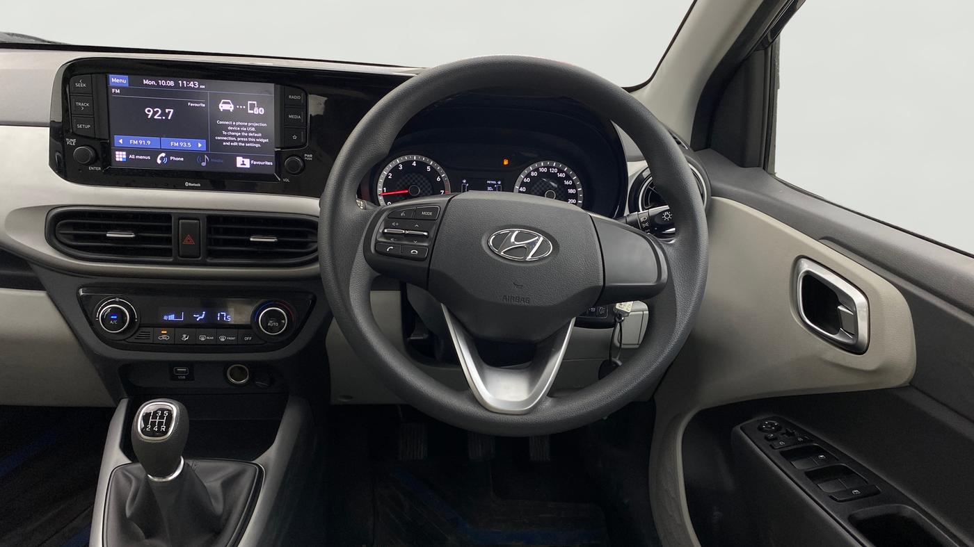 2021 Hyundai GRAND I10 NIOS SPORTZ 1.2 KAPPA VTVT CNG, CNG, Manual, 52,924 km, Steering Wheel Close Up