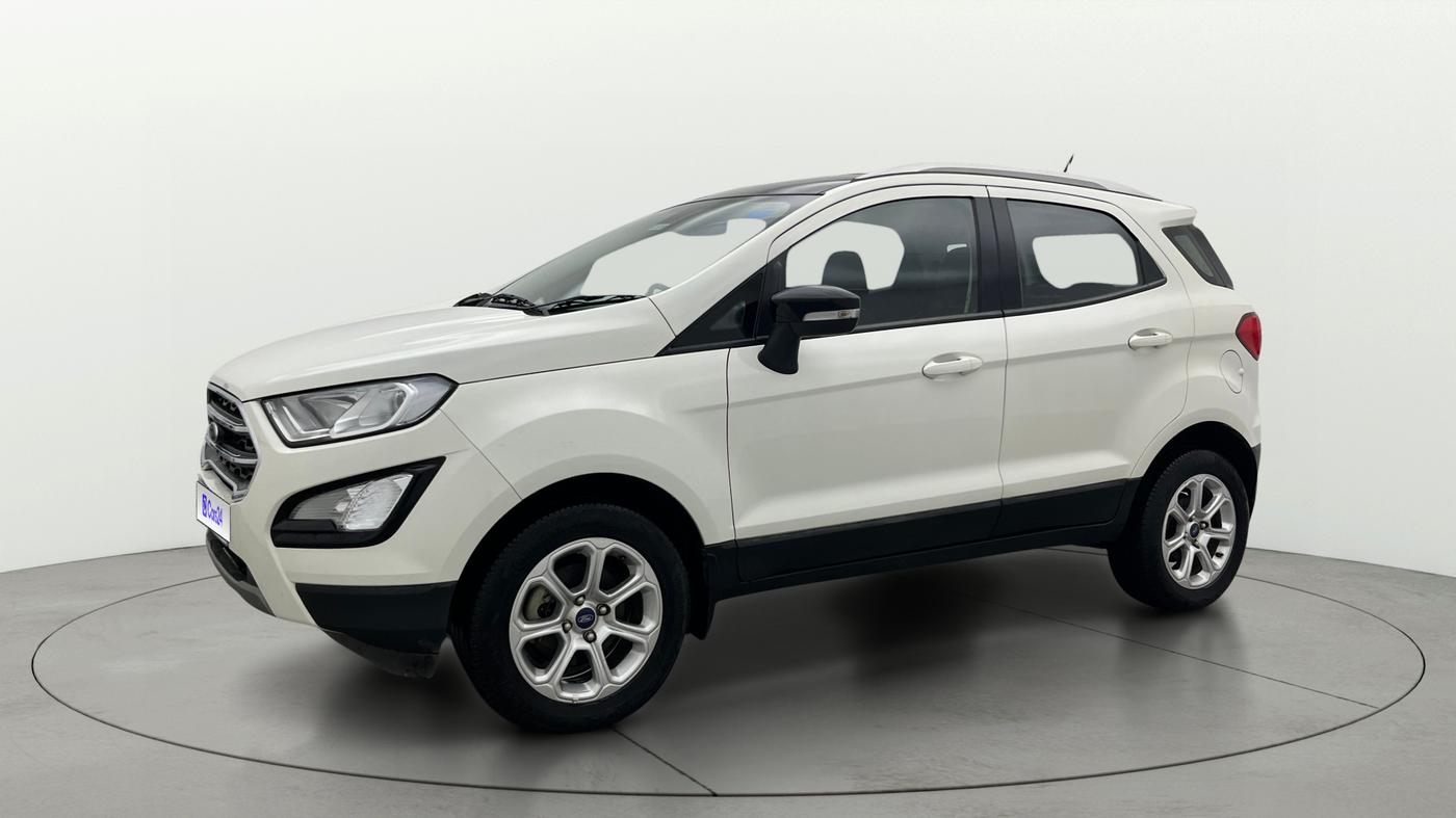 2019 Ford Ecosport TITANIUM + 1.5L PETROL AT, Petrol, Automatic, 38,730 km, Left Front Diagonal
