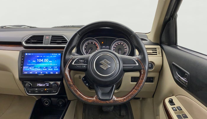 2017 Maruti Dzire ZXI AMT, Petrol, Automatic, 1,02,742 km, Steering Wheel Close Up