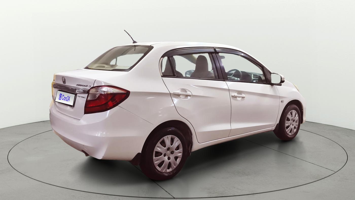2016 Honda Amaze 1.2L I-VTEC S, Petrol, Manual, 63,515 km, Right Back Diagonal