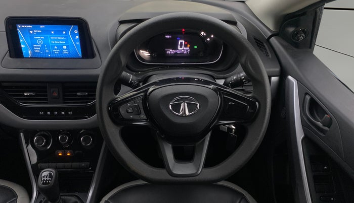 2023 Tata NEXON XM PLUS SUNROOF PETROL, Petrol, Manual, 27,881 km, Steering Wheel Close Up
