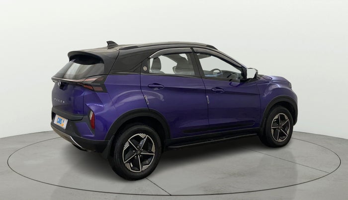 2023 Tata NEXON FEARLESS + SUNROOF DCA DUAL TONE 1.2 PETROL, Petrol, Automatic, 33,711 km, Right Back Diagonal