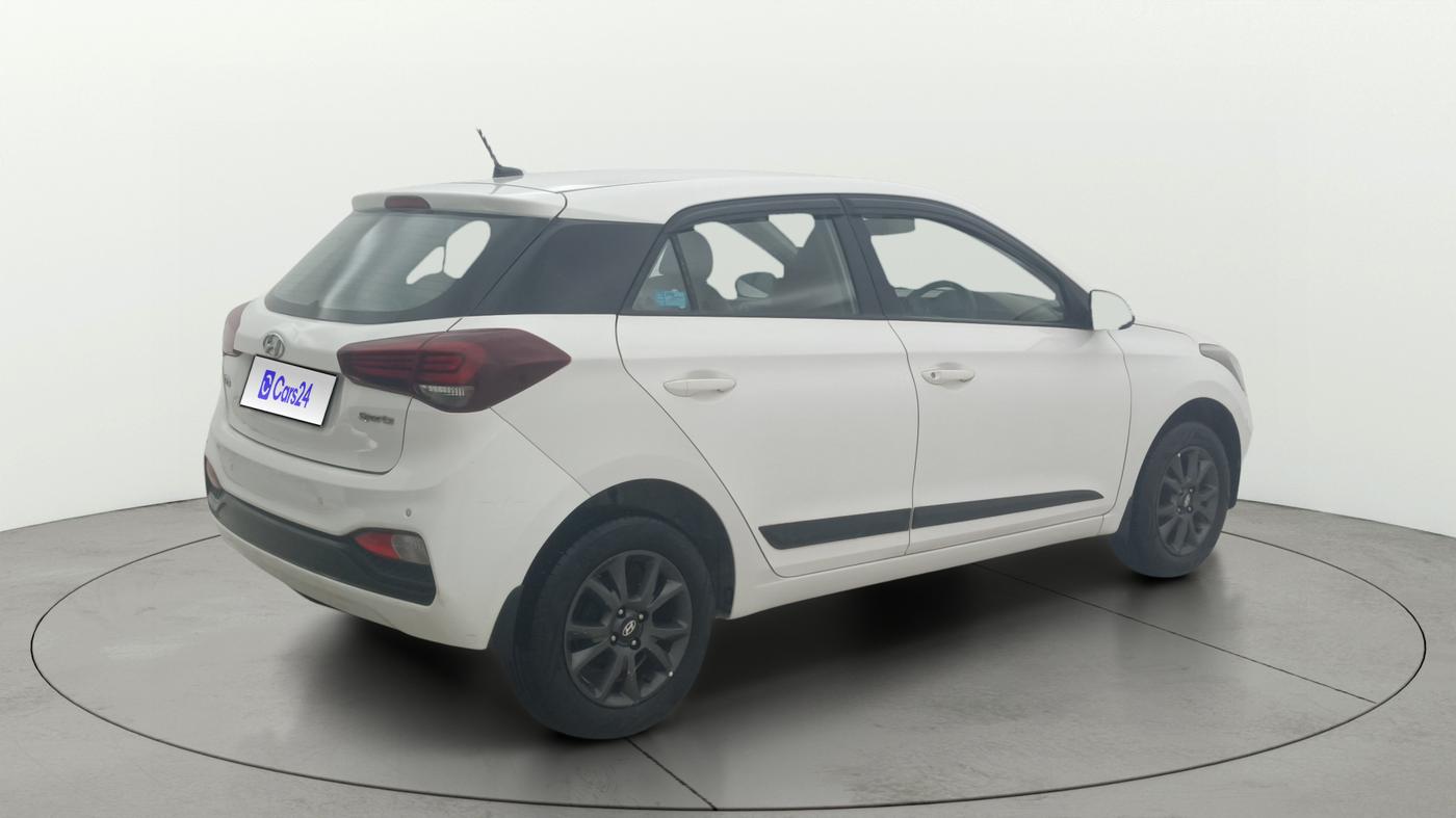2019 Hyundai Elite i20 SPORTZ PLUS 1.2, Petrol, Manual, 53,419 km, Right Back Diagonal