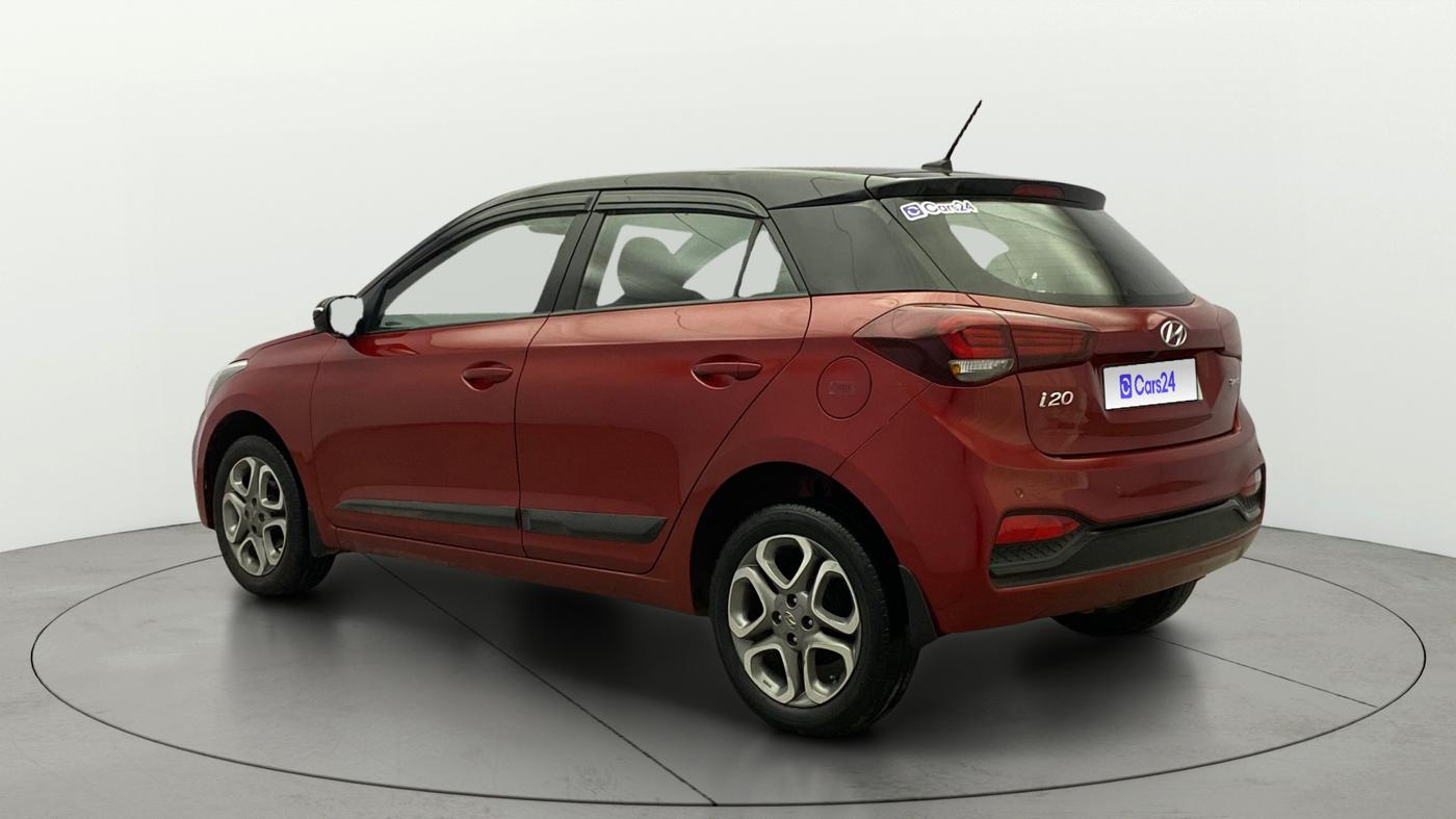 2019 Hyundai Elite i20 SPORTZ PLUS 1.2 DUAL TONE, Petrol, Manual, 54,458 km, Left Back Diagonal