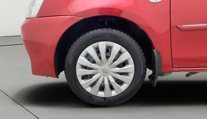 2013 Toyota Etios G, Petrol, Manual, 77,351 km, Left Front Wheel
