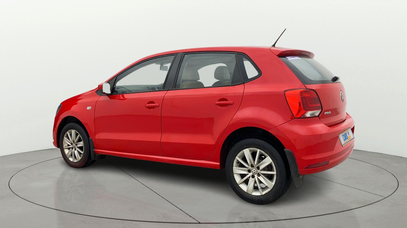 2014 Volkswagen Polo HIGHLINE1.2L, Petrol, Manual, 64,037 km, Left Back Diagonal