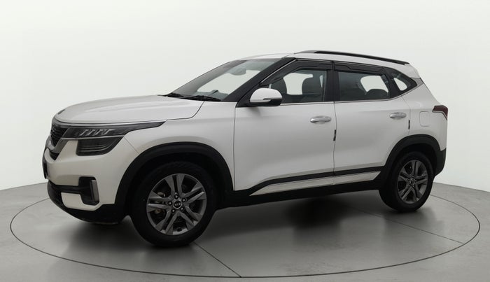 2021 KIA SELTOS HTX IVT 1.5 PETROL, Petrol, Automatic, 74,746 km, Left Front Diagonal