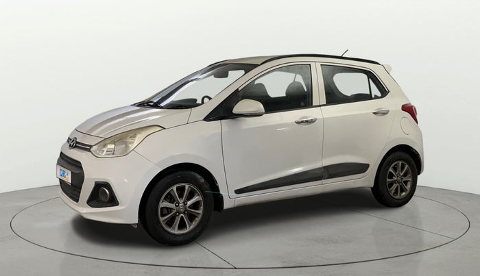 2014 Hyundai Grand i10 ASTA (O) 1.2 KAPPA VTVT, Petrol, Manual, 37,807 km, Left Front Diagonal
