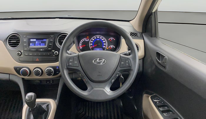 2018 Hyundai Grand i10 MAGNA 1.2 KAPPA VTVT, Petrol, Manual, 26,421 km, Steering Wheel Close Up