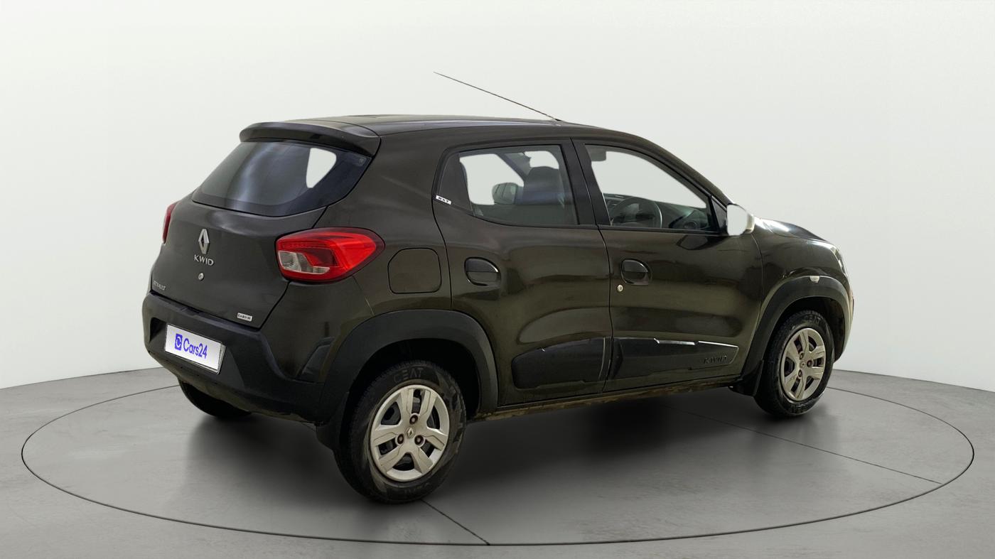 2017 Renault Kwid RXT 1.0 AMT (O), Petrol, Automatic, 22,161 km, Right Back Diagonal
