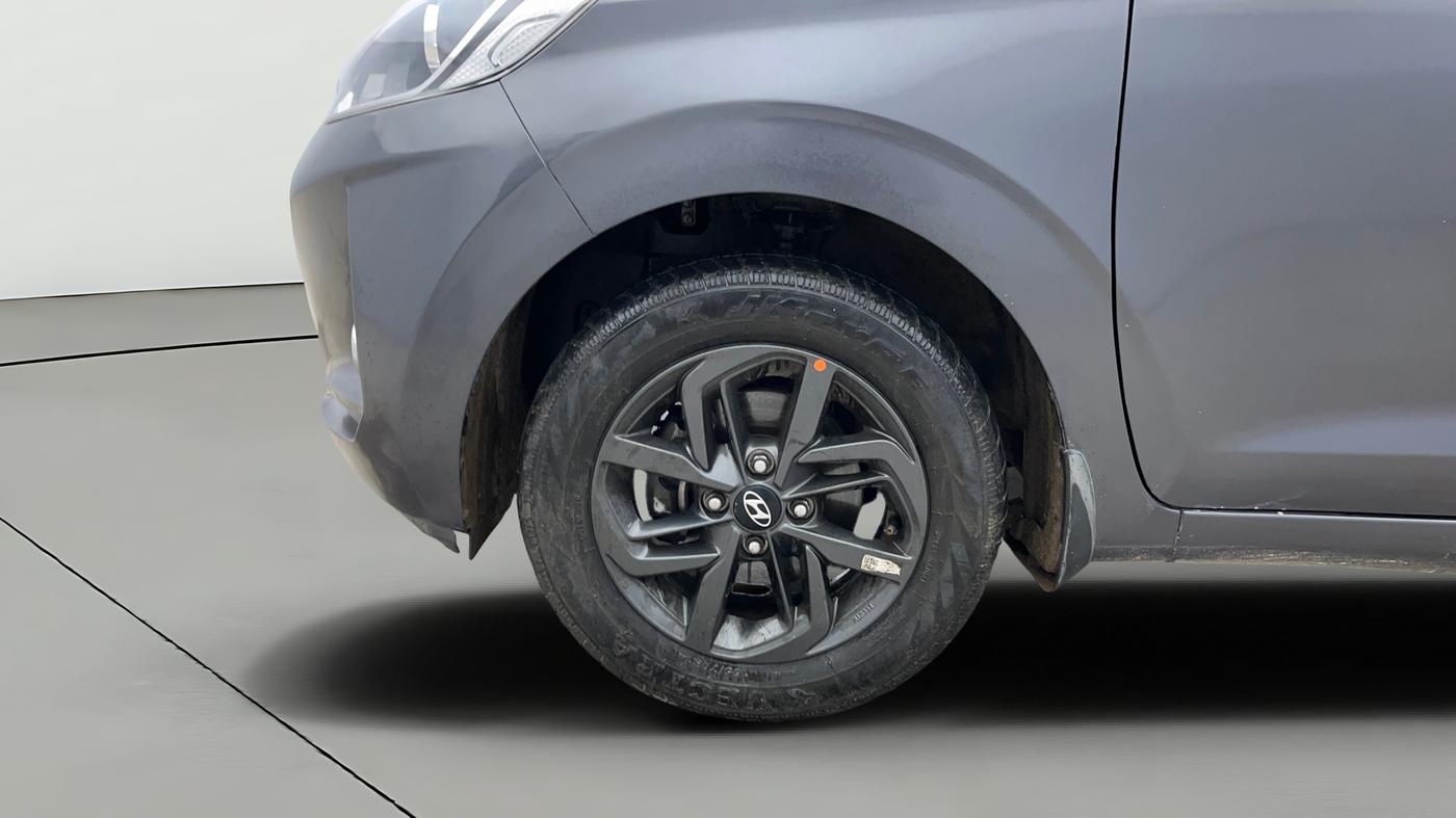 2021 Hyundai GRAND I10 NIOS SPORTZ AMT 1.2 KAPPA VTVT, Petrol, Automatic, 46,657 km, Left Front Wheel
