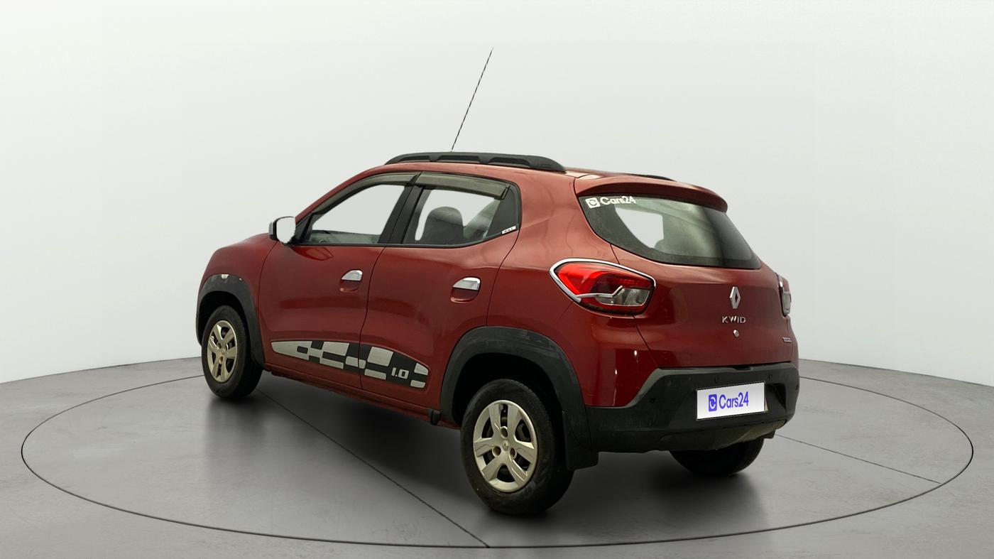 2016 Renault Kwid RXT 1.0 AMT, Petrol, Automatic, 1,02,147 km, Left Back Diagonal