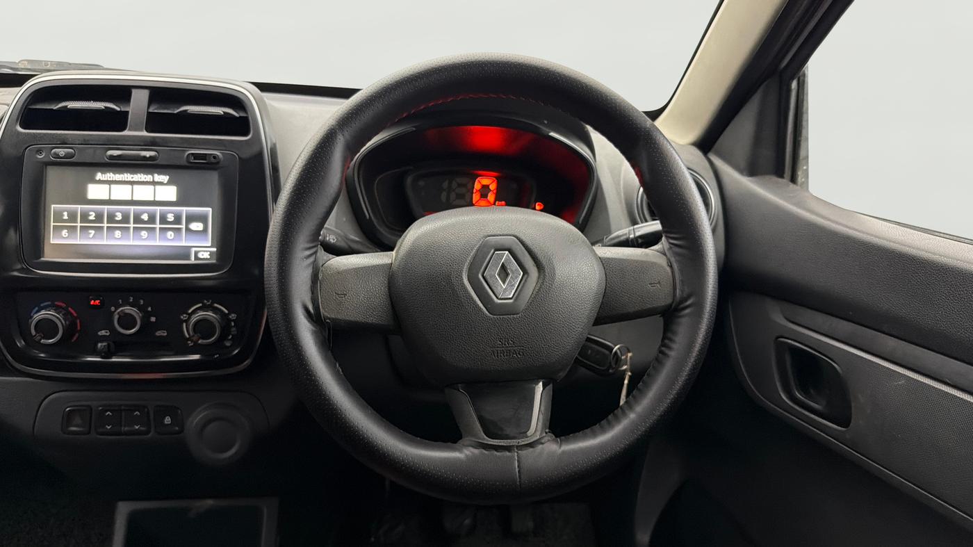 2016 Renault Kwid RXT 0.8 (O), Petrol, Manual, 72,175 km, Steering Wheel Close Up