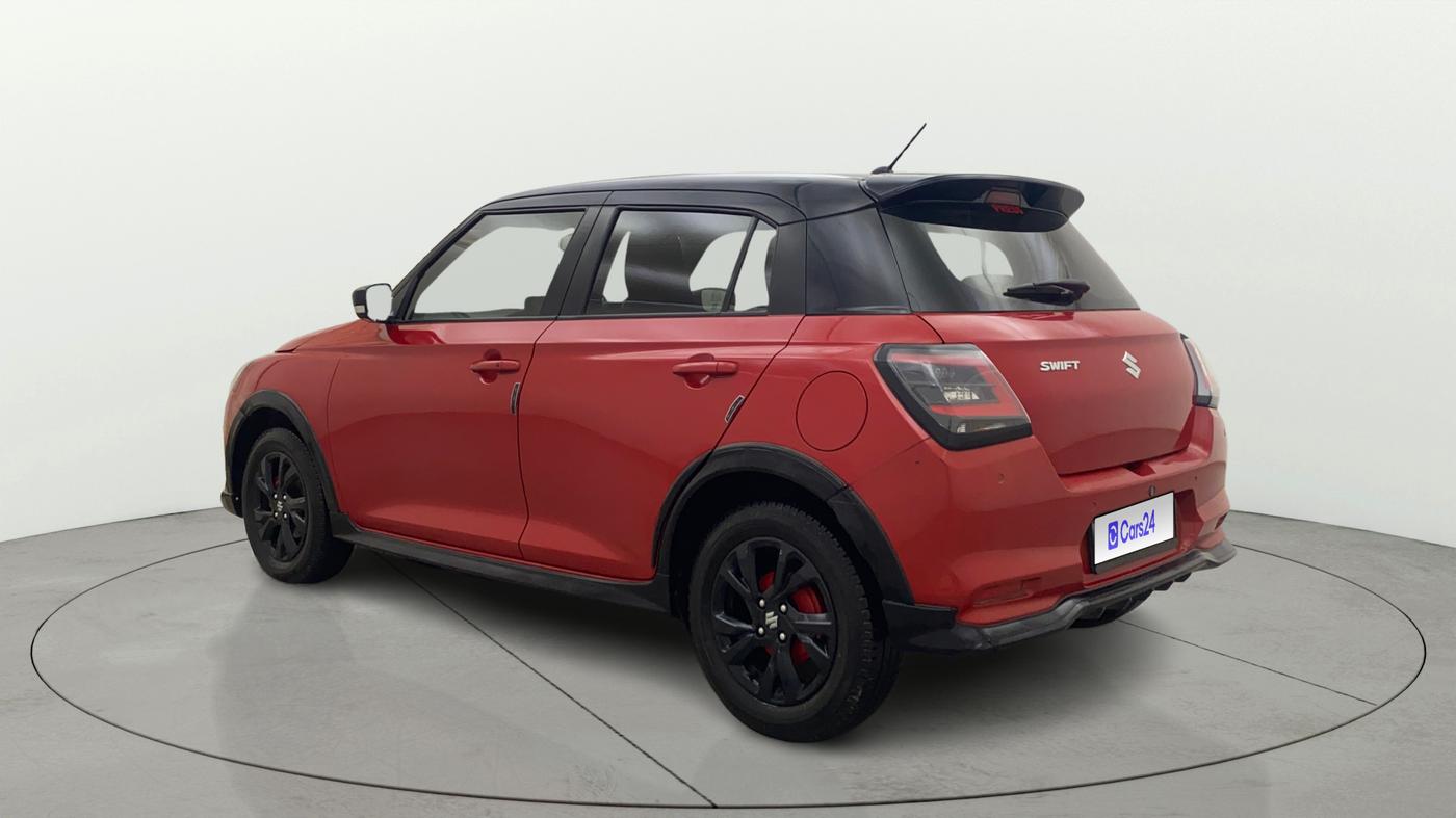 2025 Maruti Swift ZXi AMT, Petrol, Automatic, 10,229 km, Left Back Diagonal