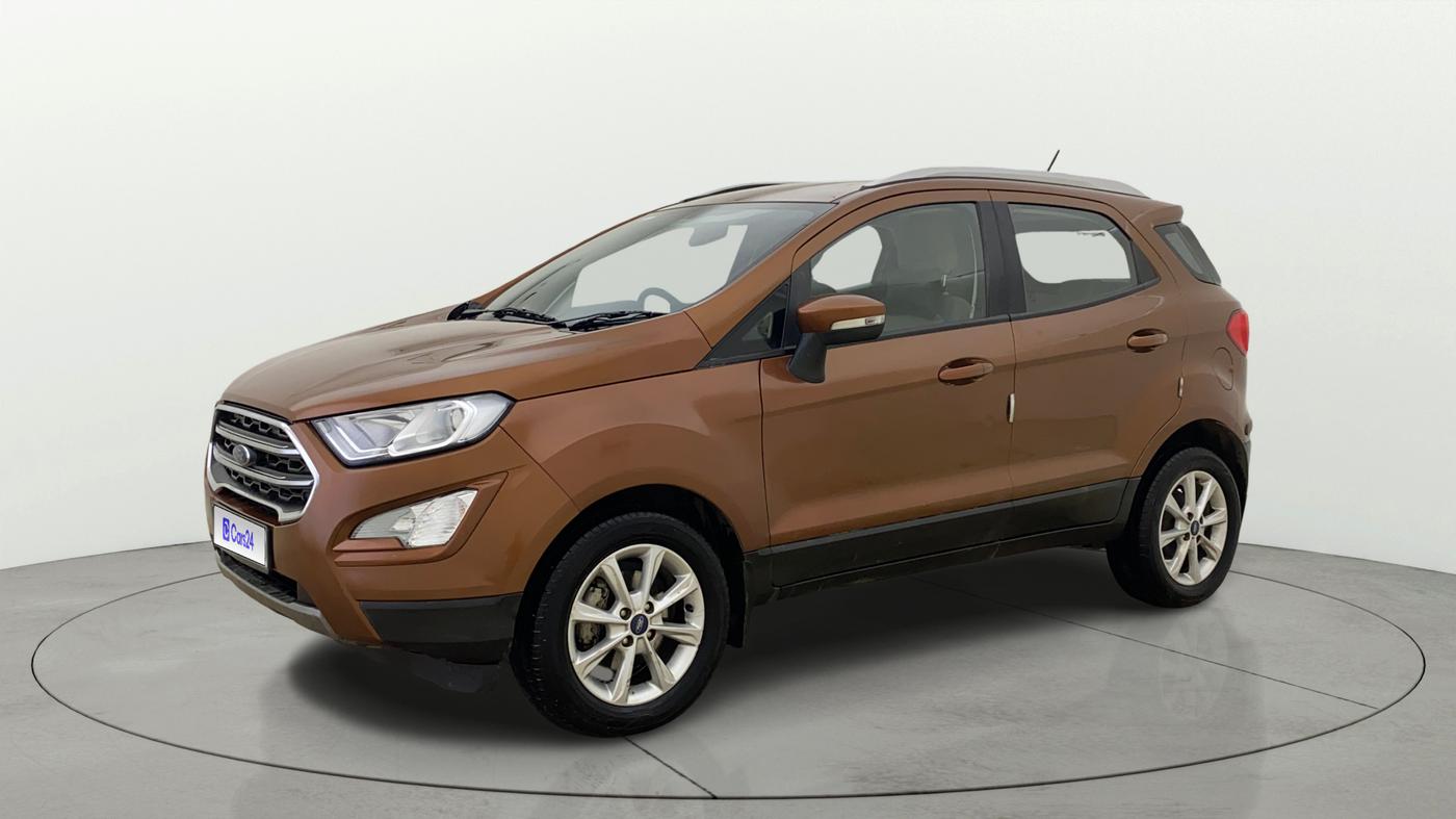 2021 Ford Ecosport TITANIUM 1.5L DIESEL, Diesel, Manual, 47,126 km, Left Front Diagonal
