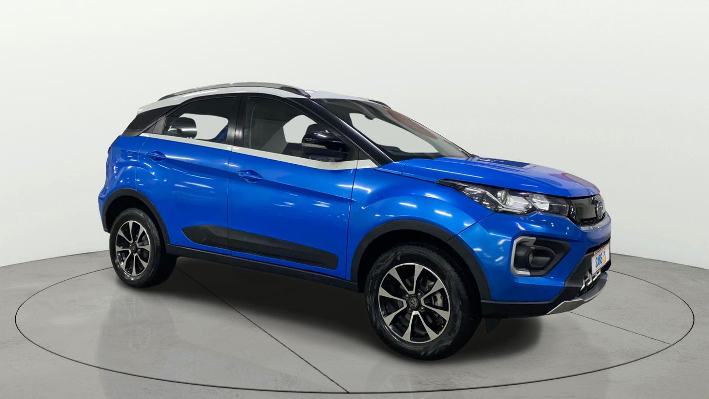 2020 Tata NEXON XZ PLUS (O) PETROL DUAL TONE, Petrol, Manual, 61,167 km, Right Front Diagonal