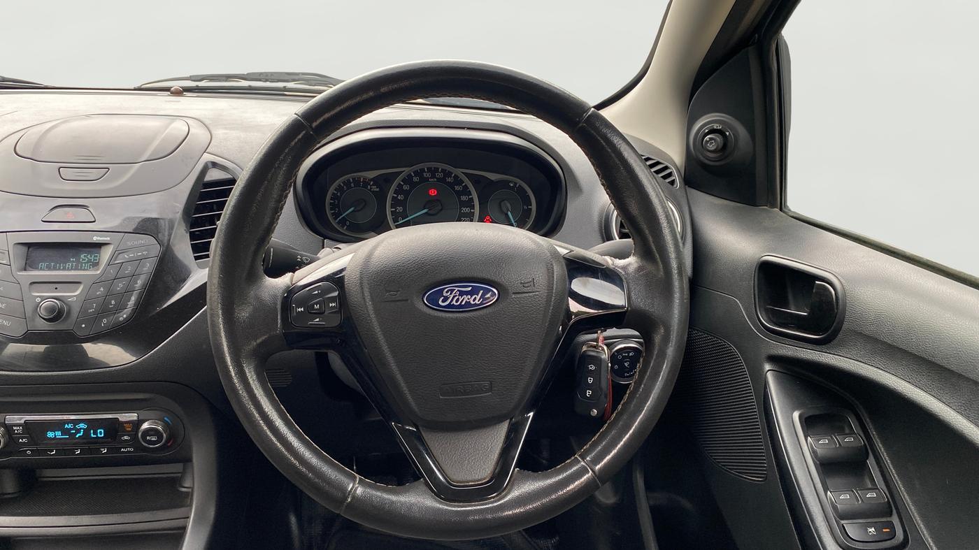 2018 Ford Figo Aspire TITANIUM 1.2 PETROL, Petrol, Manual, 45,564 km, Steering Wheel Close Up