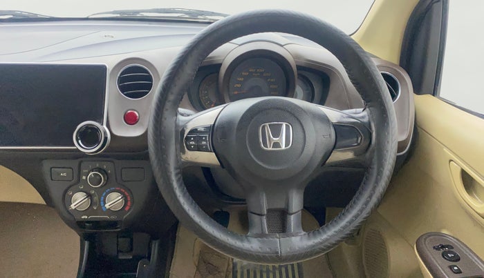2014 Honda Amaze 1.5L I-DTEC S, Diesel, Manual, 86,926 km, Steering Wheel Close Up