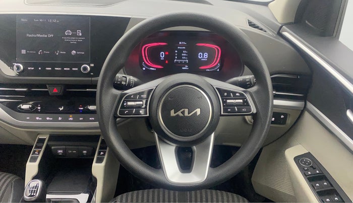 2022 KIA CARENS PRESTIGE PLUS 1.5 DIESEL 7 STR, Diesel, Manual, 38,893 km, Steering Wheel Close Up
