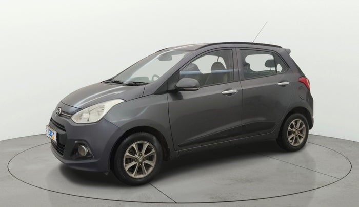 2015 Hyundai Grand i10 ASTA (O) 1.2 KAPPA VTVT, Petrol, Manual, 85,577 km, Left Front Diagonal