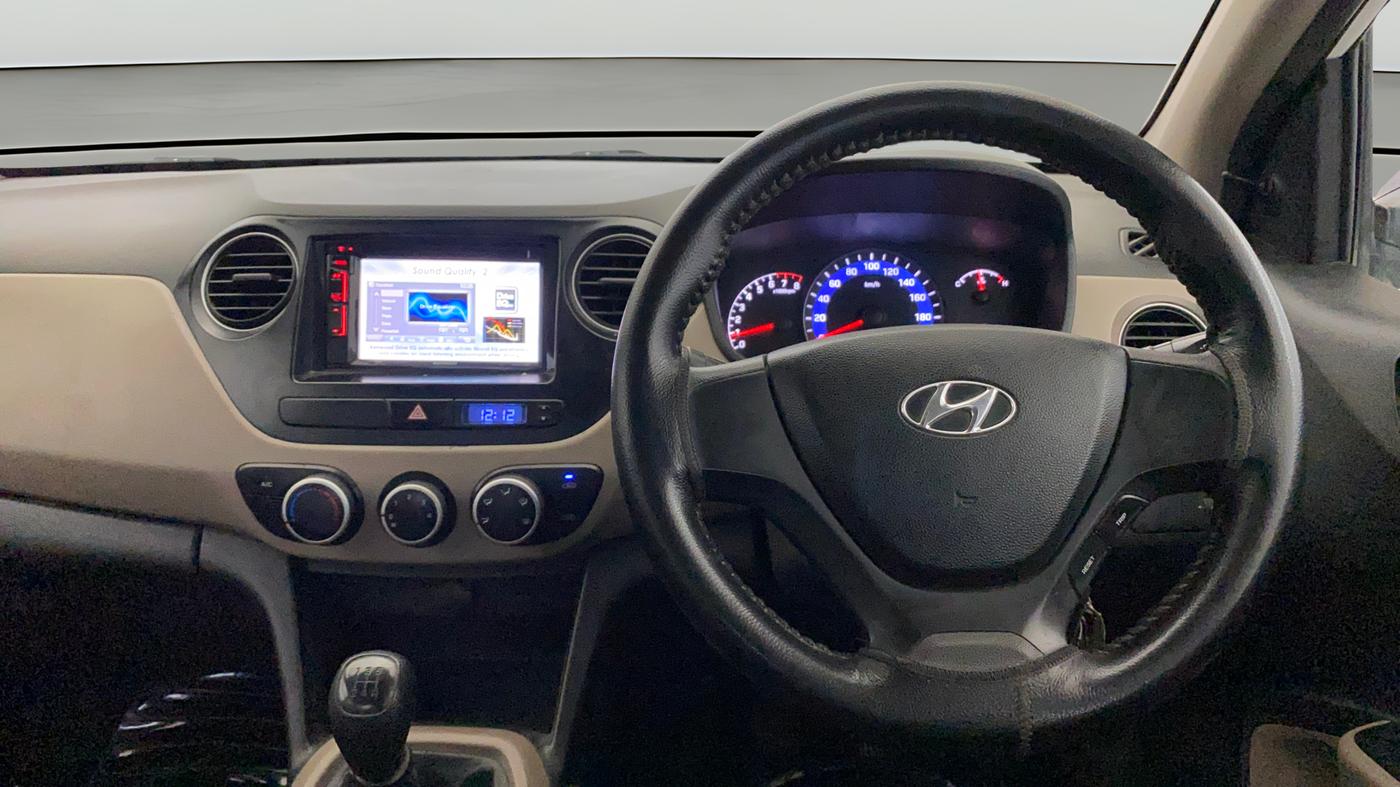 2015 Hyundai Xcent BASE 1.2, Petrol, Manual, 53,653 km, Steering Wheel Close Up