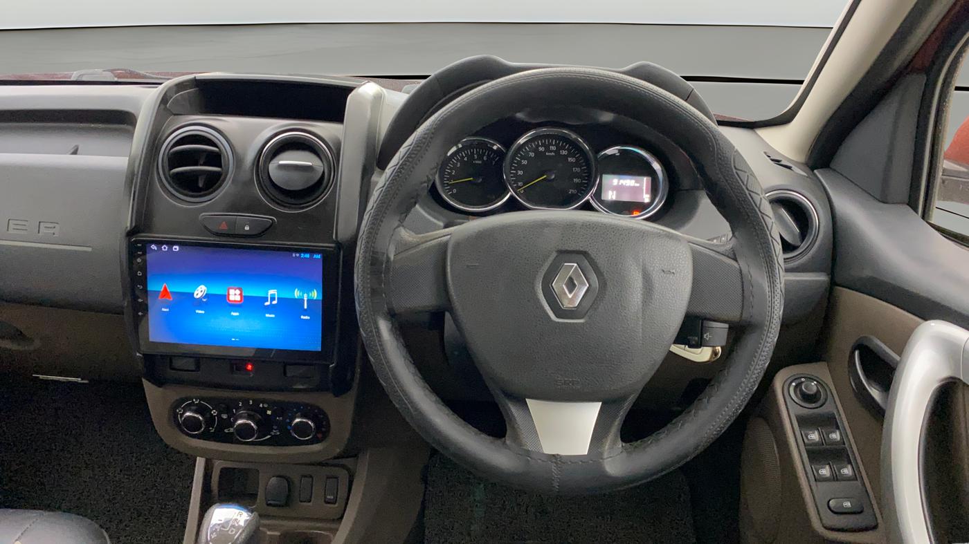 2016 Renault Duster 110 PS RXL 4X2 AMT, Diesel, Automatic, 91,597 km, Steering Wheel Close Up