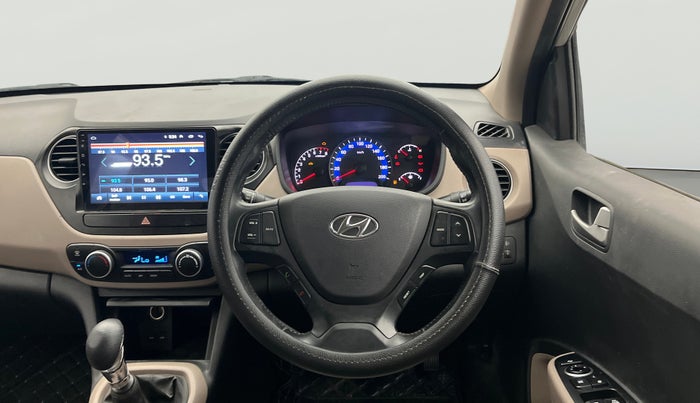 2014 Hyundai Xcent SX 1.2 (O), Petrol, Manual, 48,801 km, Steering Wheel Close Up