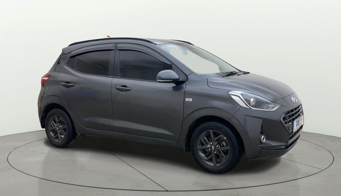 2019 Hyundai GRAND I10 NIOS SPORTZ AMT 1.2 KAPPA VTVT, Petrol, Automatic, 44,884 km, Right Front Diagonal