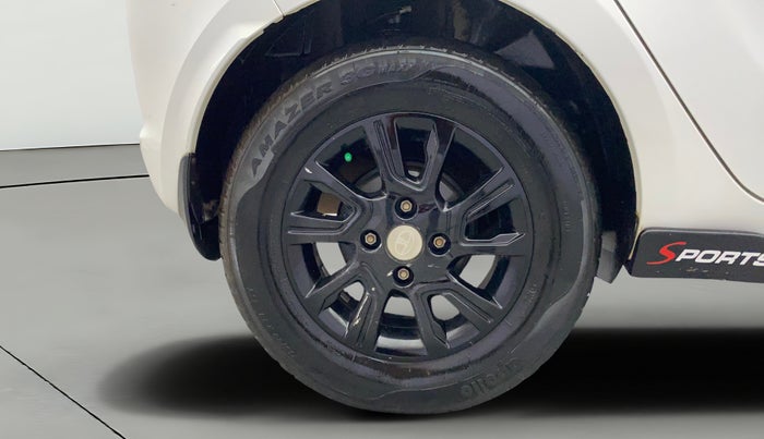 2018 Tata Tiago XZ PETROL, Petrol, Manual, 70,316 km, Right Rear Wheel
