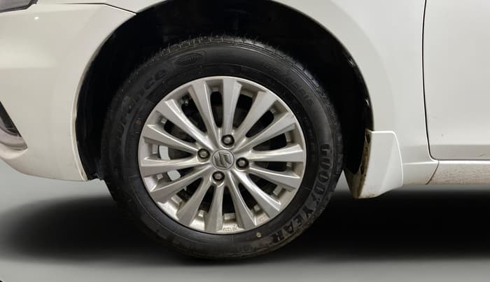 2022 Maruti Ciaz ZETA 1.5 SHVS MT PETROL, Petrol, Manual, 54,337 km, Left Front Wheel