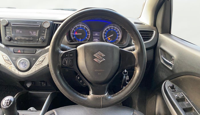 2018 Maruti Baleno DELTA PETROL 1.2, Petrol, Manual, 1,19,318 km, Steering Wheel Close Up