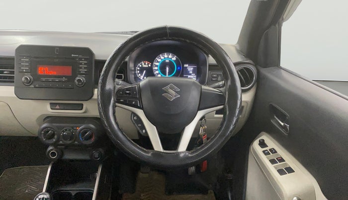 2019 Maruti IGNIS DELTA 1.2, Petrol, Manual, 47,075 km, Steering Wheel Close Up