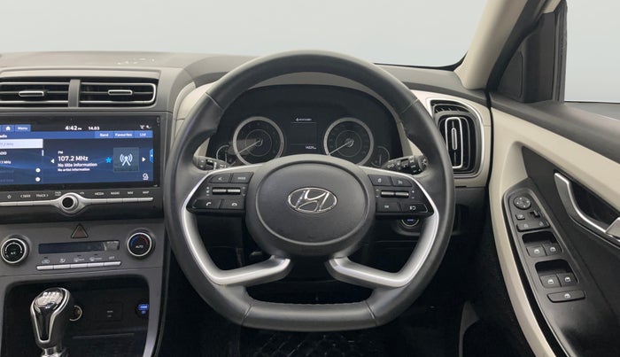 2022 Hyundai Creta SX 1.5 PETROL, Petrol, Manual, 14,181 km, Steering Wheel Close Up