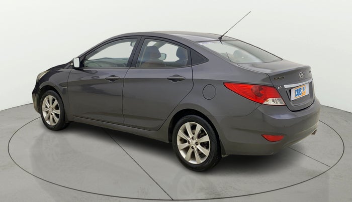 2013 Hyundai Verna FLUIDIC 1.6 VTVT SX, Petrol, Manual, 55,937 km, Left Back Diagonal