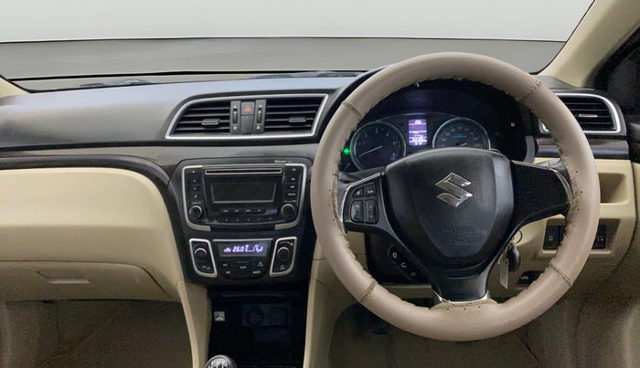 2017 Maruti Ciaz DELTA 1.4 MT PETROL, Petrol, Manual, 63,096 km, Steering Wheel Close Up