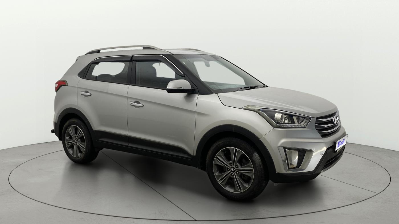 2016 Hyundai Creta SX PLUS AT 1.6 PETROL, Petrol, Automatic, 48,427 km, Right Front Diagonal