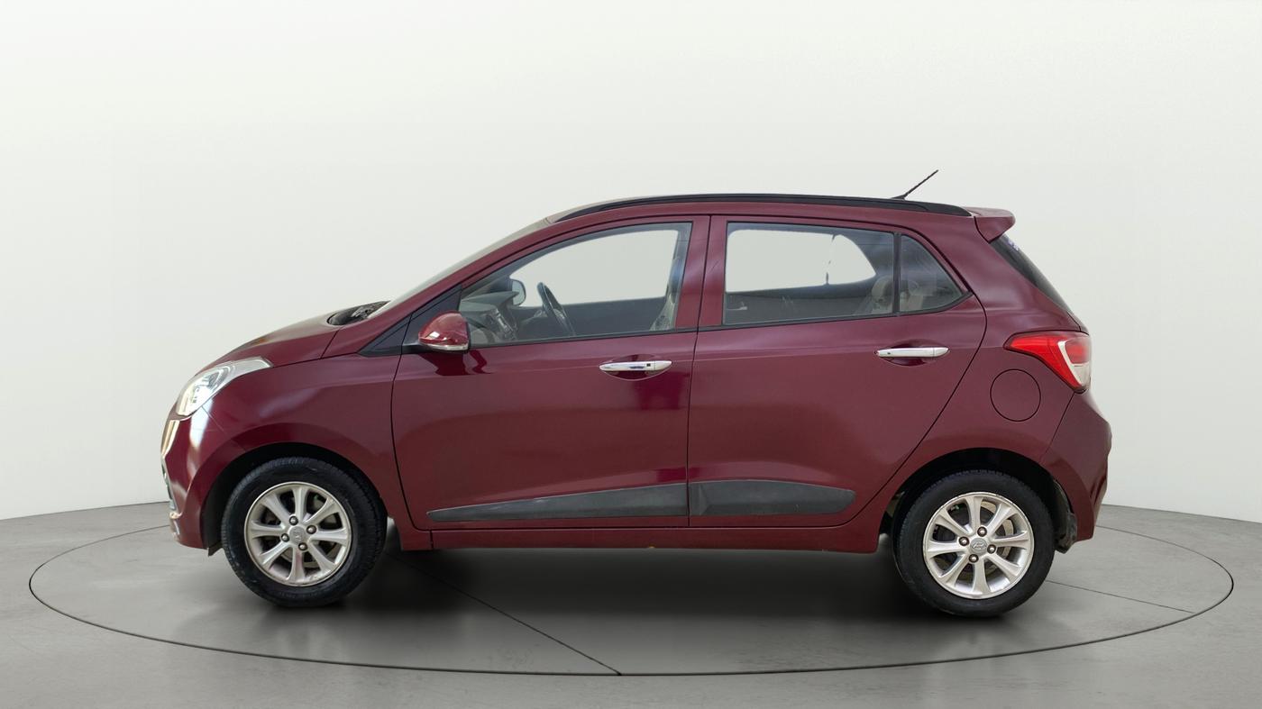 2015 Hyundai Grand i10 ASTA AT 1.2 KAPPA VTVT, CNG, Automatic, 90,155 km, Left Side