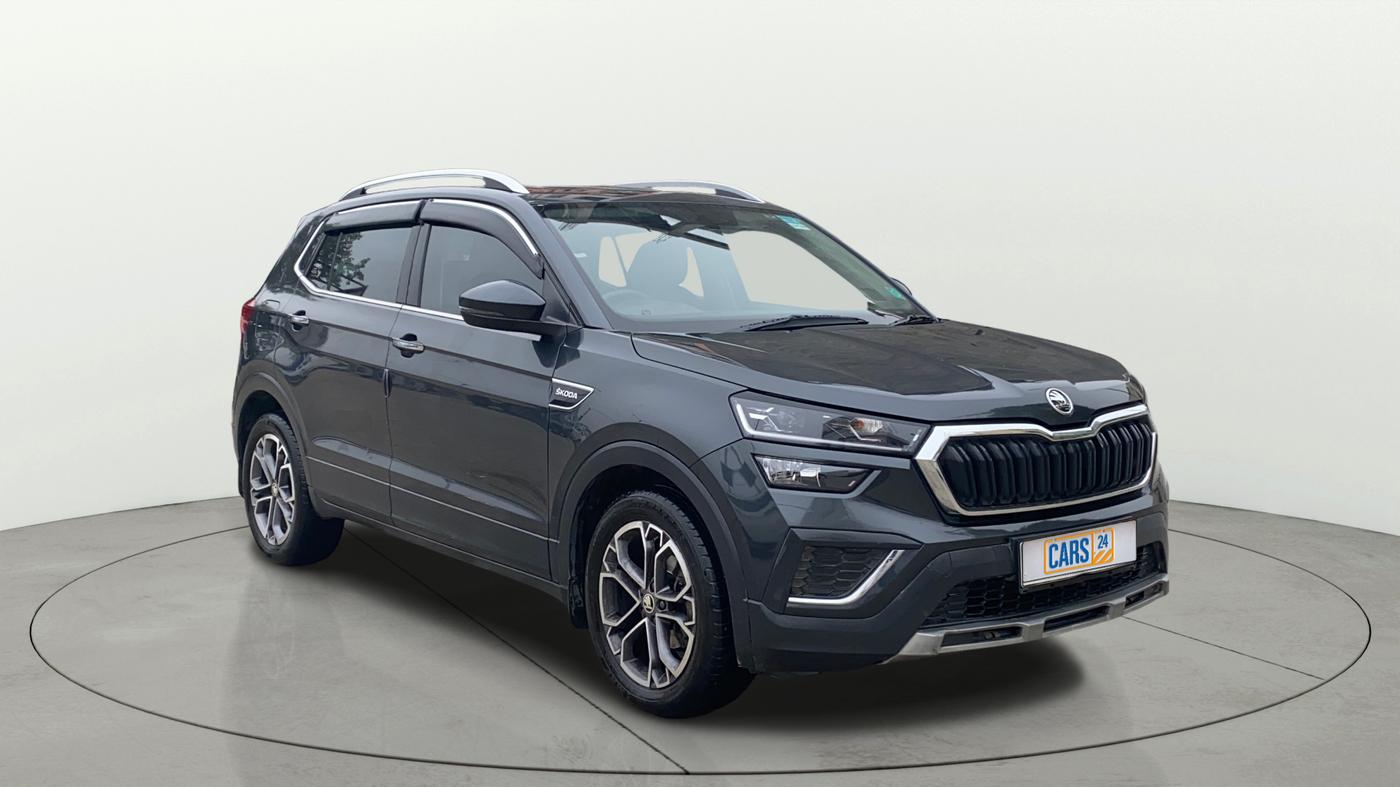 2023 Skoda KUSHAQ STYLE 1.0L TSI MT, Petrol, Manual, 66,601 km, Right Front Diagonal