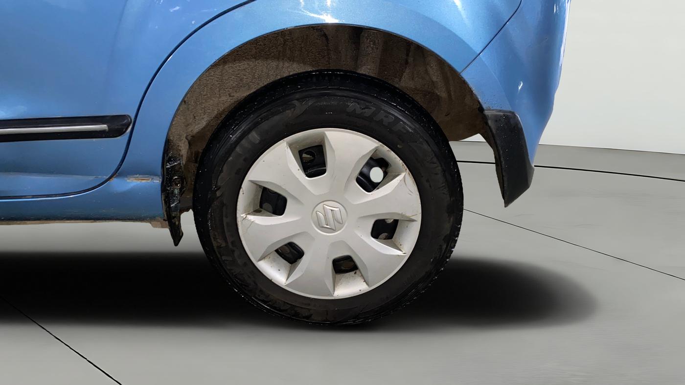 2020 Maruti New Wagon-R VXI 1.0 AMT, Petrol, Automatic, 15,099 km, Left Rear Wheel