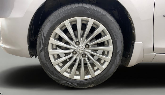 2015 Maruti Ciaz ZXI+, Petrol, Manual, 77,248 km, Left Front Wheel