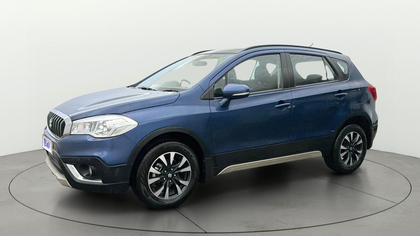 2021 Maruti S Cross ZETA 1.5, Petrol, Manual, 2,145 km, Left Front Diagonal
