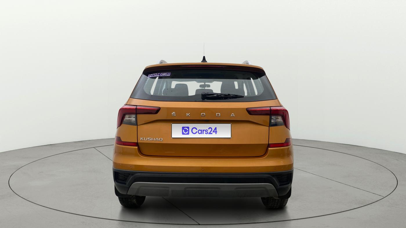 2023 Skoda KUSHAQ AMBITION 1.0L TSI AT, Petrol, Automatic, 15,555 km, Back/Rear